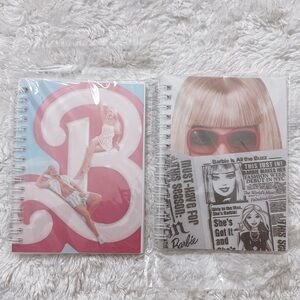 Barbie Mini Notebook Set – 2-Pack | Movie Poster + Magazine Cover Design 📝💖